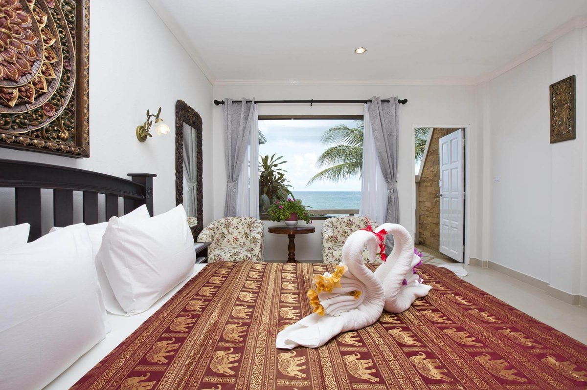 Beachfront Balcony